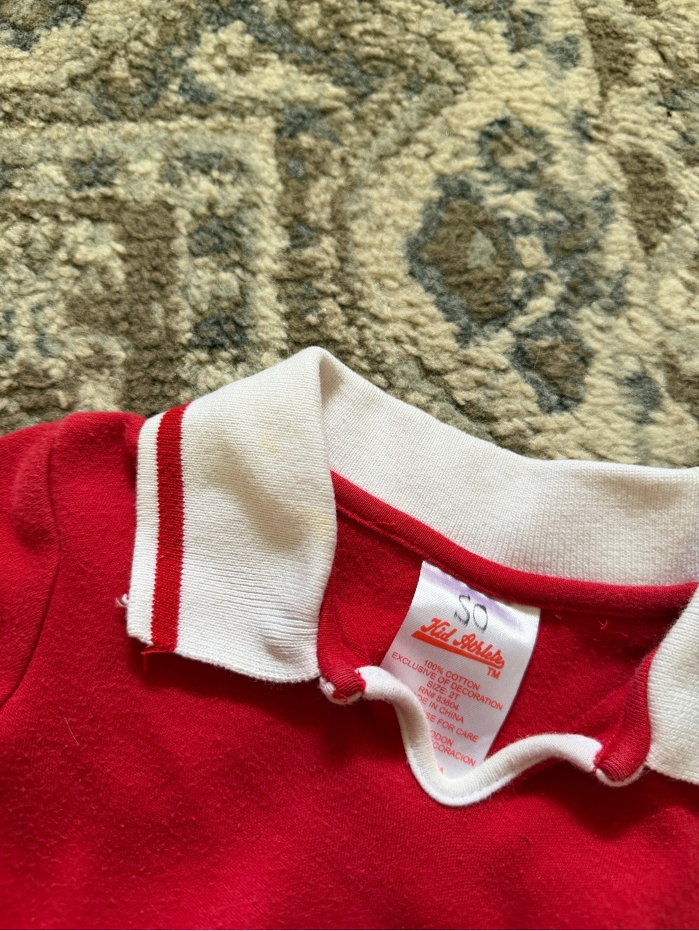 NCAA Wisconsin Badgers Cheerleader Toddler Dress Size 2T - Picture 6 of 6